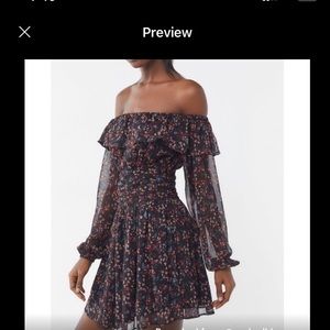 Urban Outfitters :: Elaine floral mini dress